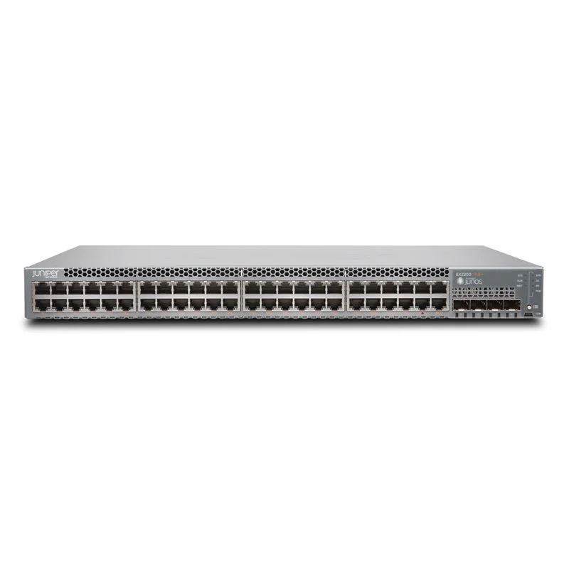 Juniper EX2300-48P EX2300 48-port 10/100/1000BaseT PoE+, 4 x 1/10G SFP/SFP+ (optics sold separately).