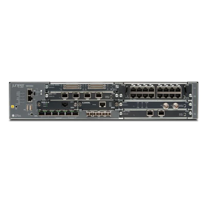 SRX550-645AP-M Juniper SRX Series SRX550 Services Gateway with 4G DRAM, 8G CF and 1 AC PSU