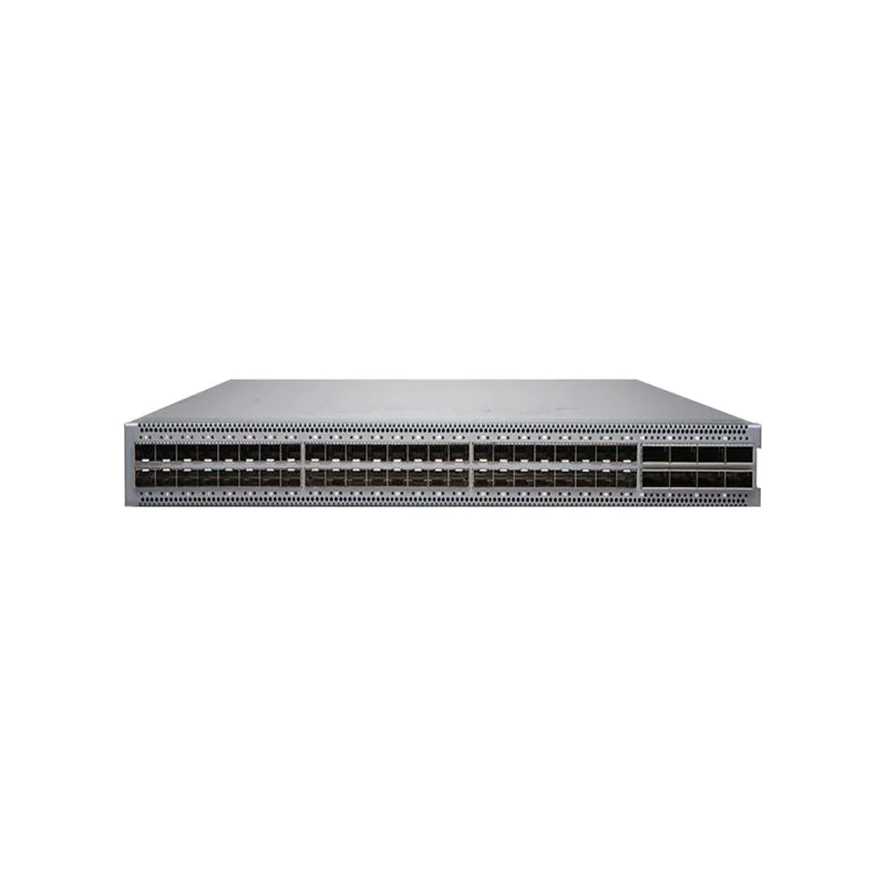 Juniper Switch QFX5120-48Y-AFO2 QFX5120-48Y, airflow out, redundant AC PSUs and FANs Ships with base S/W features