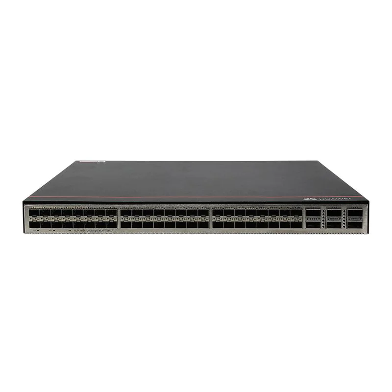 Huawei CE6820-48S6CQ-F switch (48*10G SFP+, 6*100G QSFP28, 2*AC power modules, 4*fan modules, port-side exhaust)