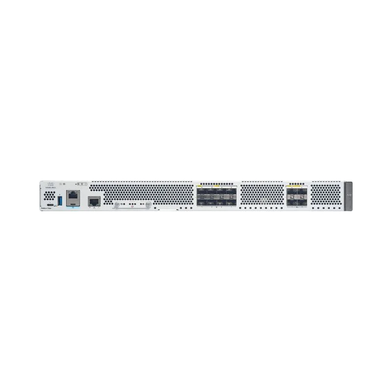 C8500L-8S4X Cisco Catalyst Router 8500 Series 4x SFP+ and 8x SFP, 4x10GE, 8x1GE.