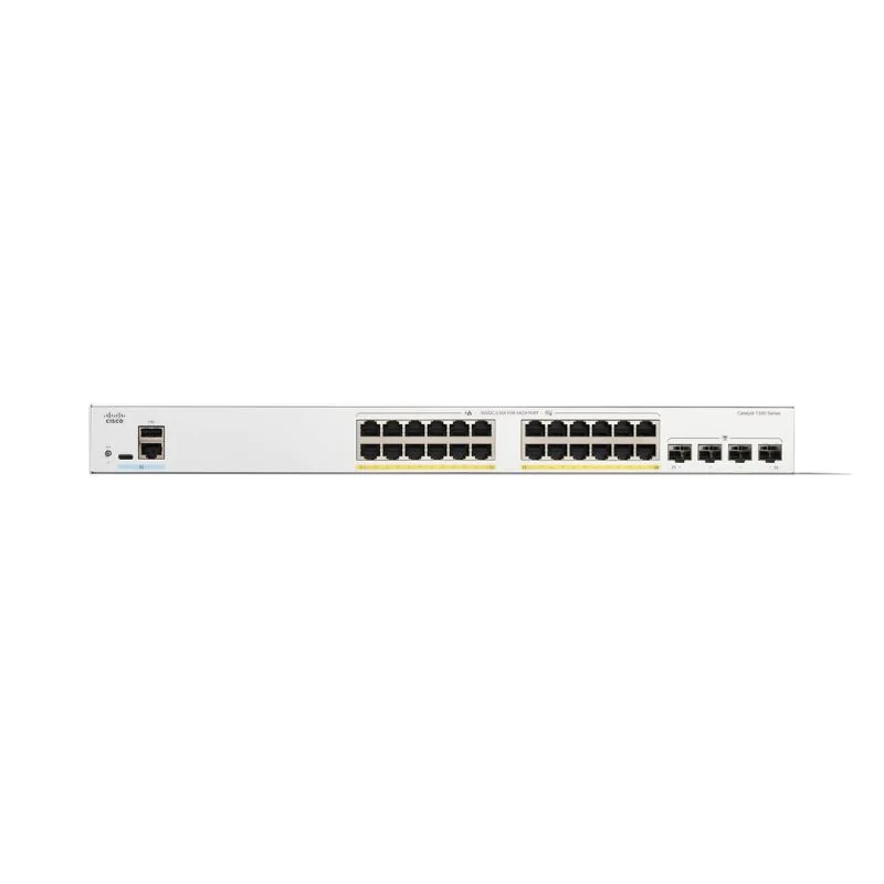C1300-24P-4X Cisco Catalyst 1300 24-port GE, PoE, 4x10G SFP+.
