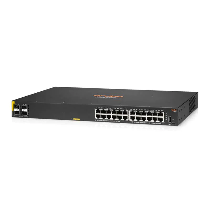 JL677A - Aruba 6100 Series Switch Aruba 6100 24G CL4 4SFP+ Switch.