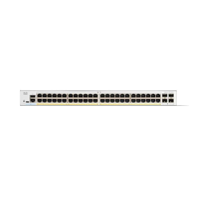 C1300-48FP-4G Cisco Catalyst 1300 48-port GE, Full PoE, 4x1G SFP.