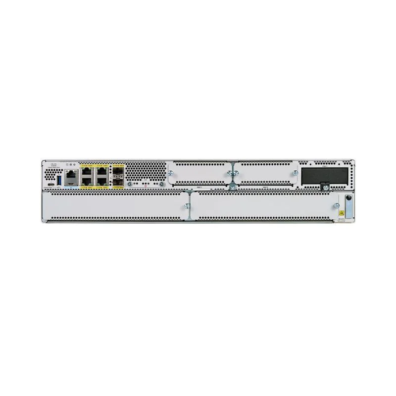 C8300-2N2S-4T2X Cisco Catalyst Router C8300 2RU w/ 10G WAN (2 SM and 2 NIM slots, and 2 x 10-Gigabit Ethernet and 4 x 1-Gigabit Ethernet ports)