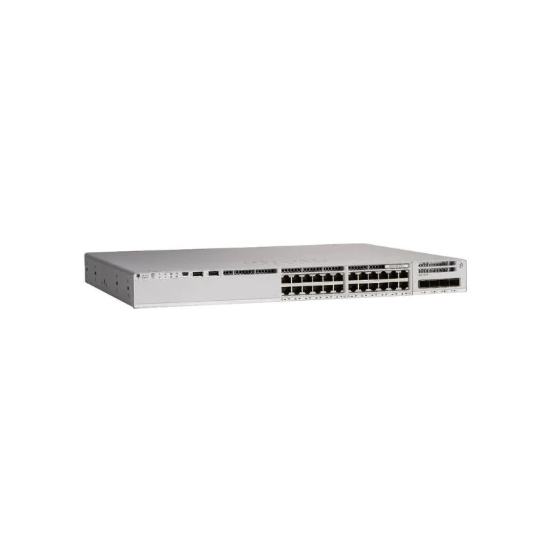 C9300X-12Y-E Cisco Catalyst 9300X 12x25G Fiber Ports, modular uplink Switch.
